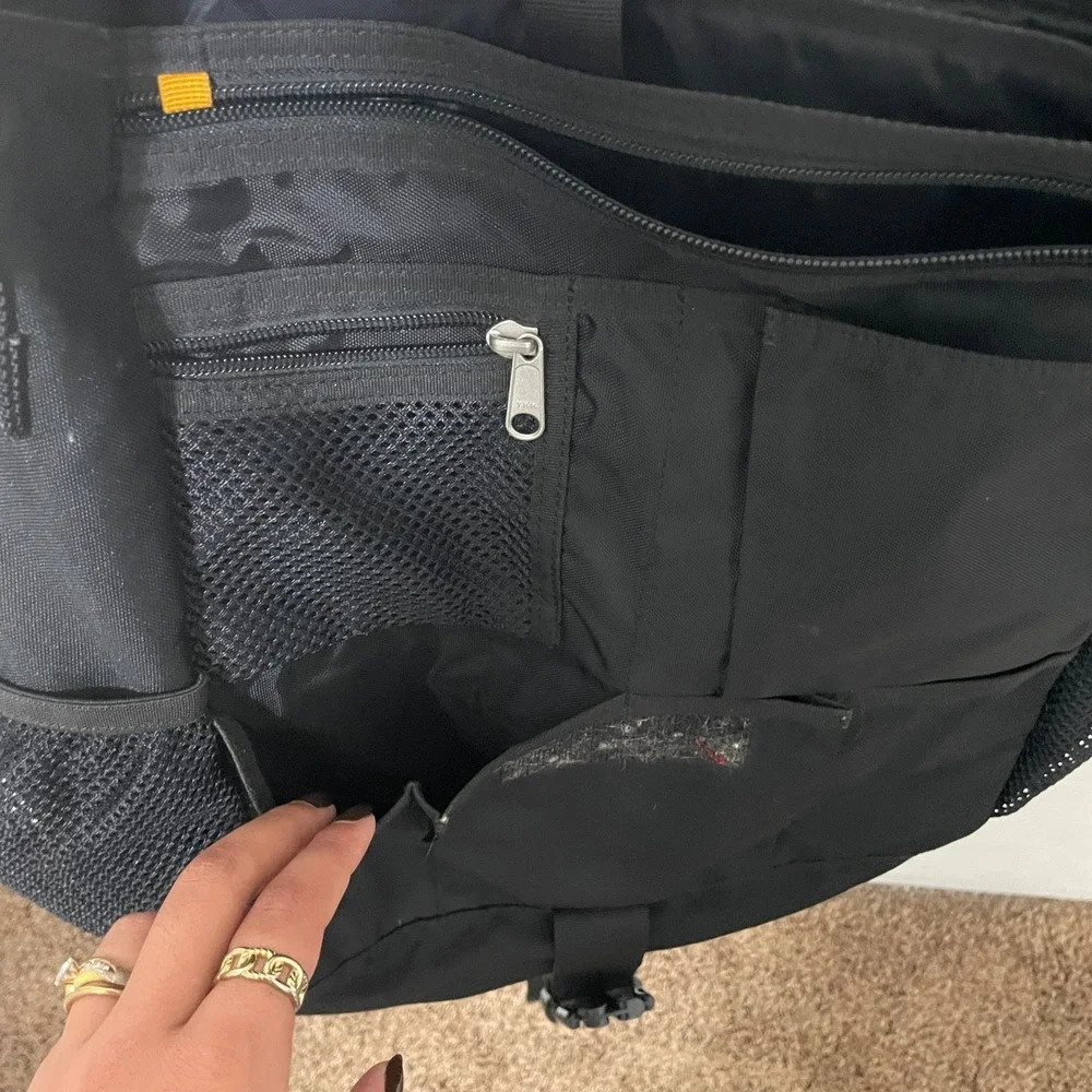 Columbia Sportswear Company Messenger Bag Black Grey Adjustable‎ Strap